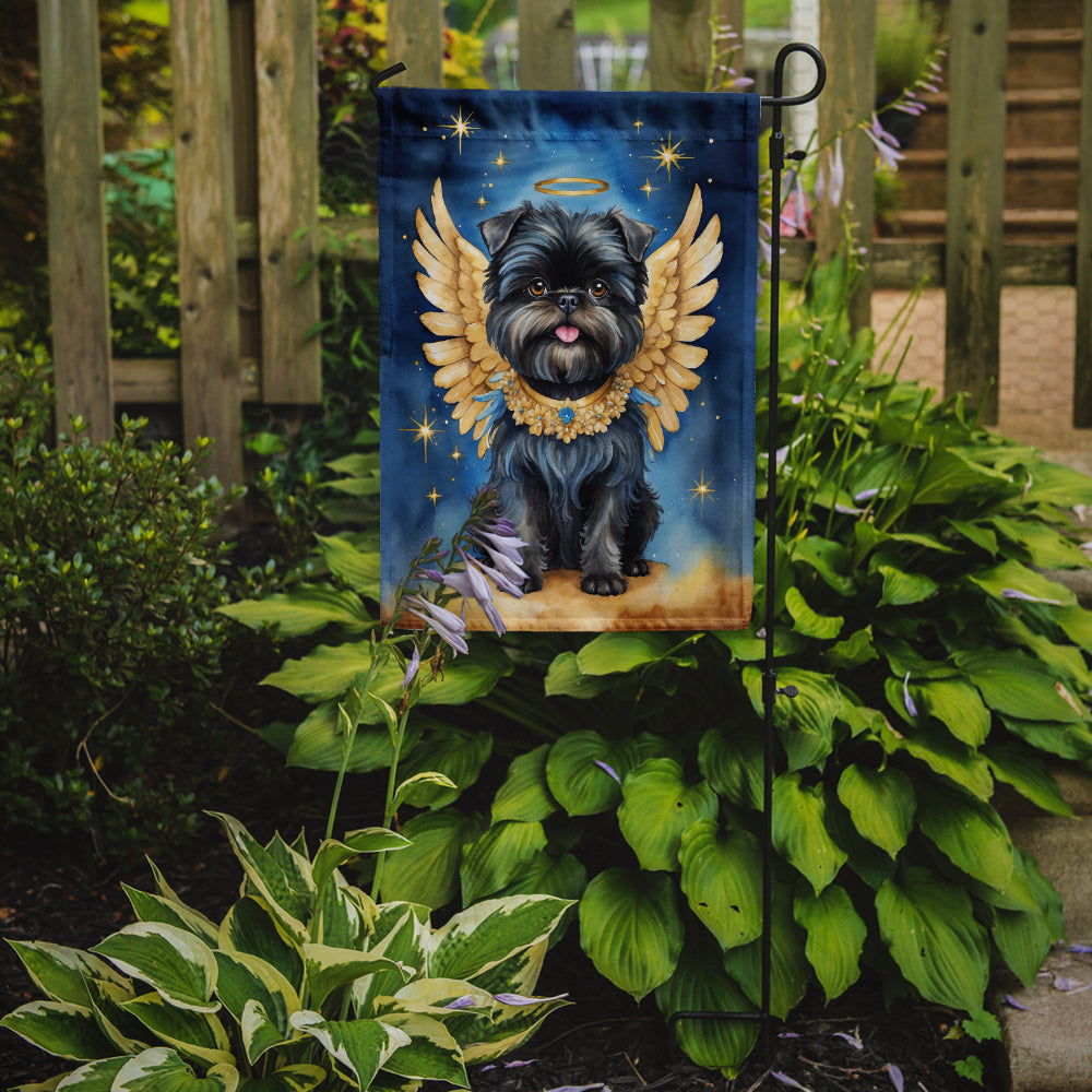 Affenpinscher My Angel Garden Flag Mailbox Decorative Yard Banner Outside Patio Artwork for Flower Beds, Garden Size, Multicolor