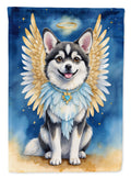 Alaskan Klee Kai My Angel Garden Flag Mailbox Decorative Yard Banner Outside Patio Artwork for Flower Beds, Garden Size, Multicolor