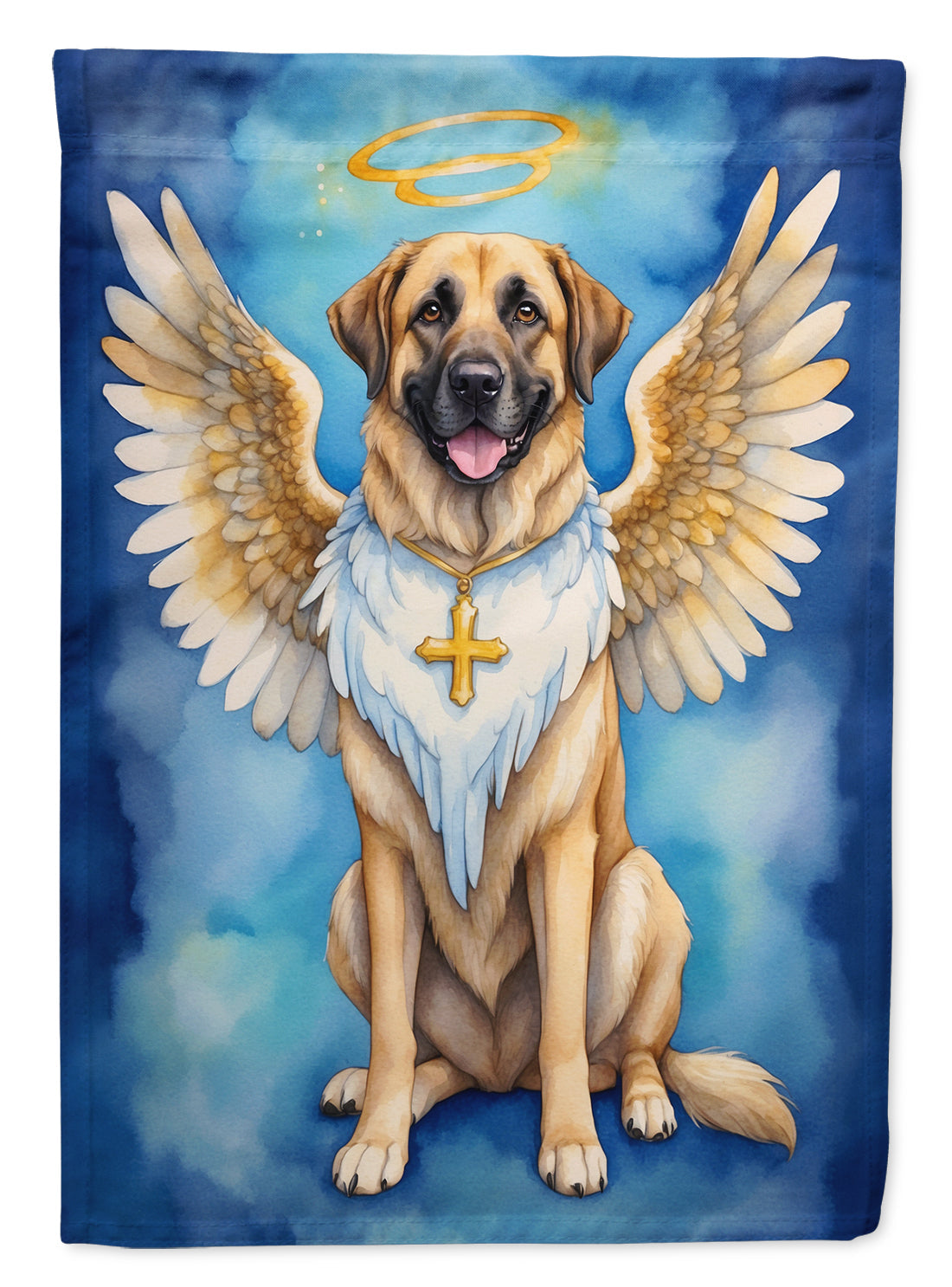 Anatolian Shepherd My Angel Garden Flag Mailbox Decorative Yard Banner Outside Patio Artwork for Flower Beds, Garden Size, Multicolor