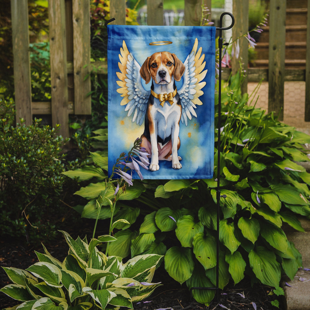 Beagle My Angel Garden Flag Mailbox Decorative Yard Banner Outside Patio Artwork for Flower Beds, Garden Size, Multicolor