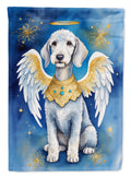 Bedlington Terrier My Angel Garden Flag Mailbox Decorative Yard Banner Outside Patio Artwork for Flower Beds, Garden Size, Multicolor