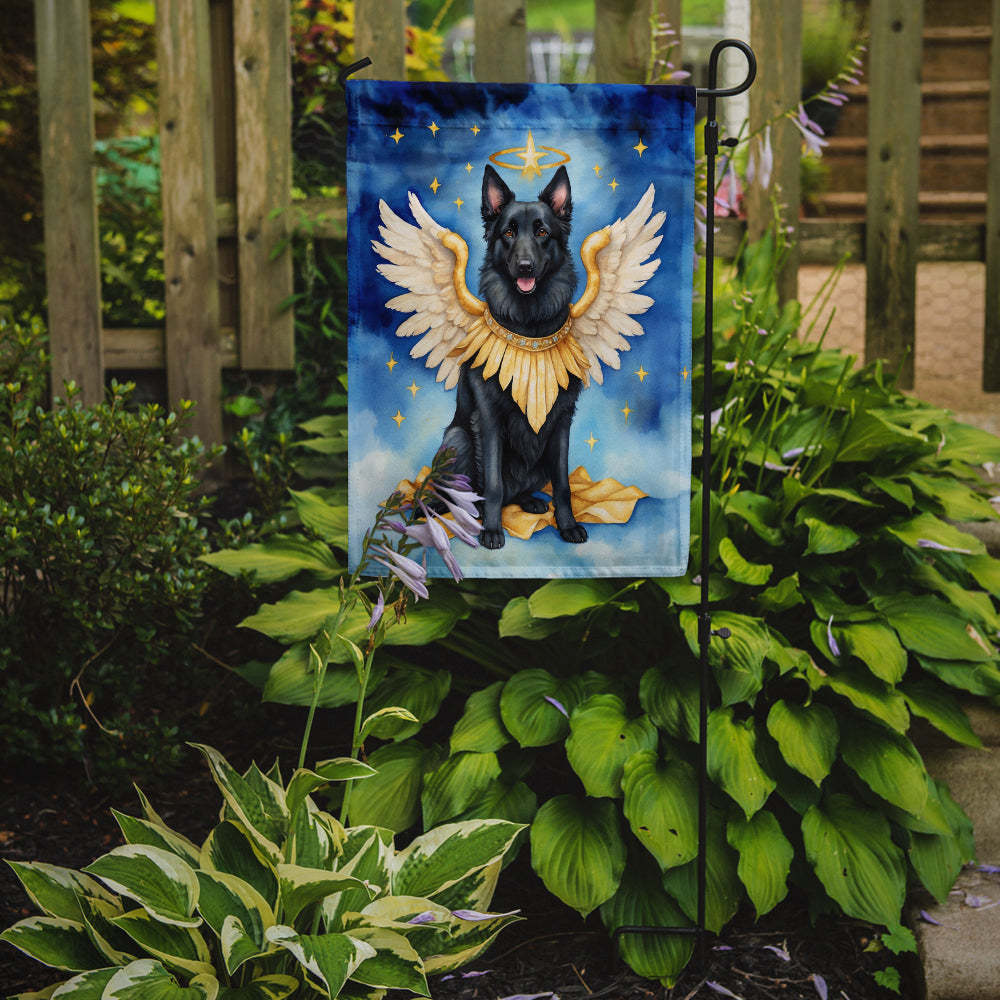 Belgian Sheepdog My Angel Garden Flag Mailbox Decorative Yard Banner Outside Patio Artwork for Flower Beds, Garden Size, Multicolor