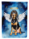 Black and Tan Coonhound My Angel Garden Flag Mailbox Decorative Yard Banner Outside Patio Artwork for Flower Beds, Garden Size, Multicolor