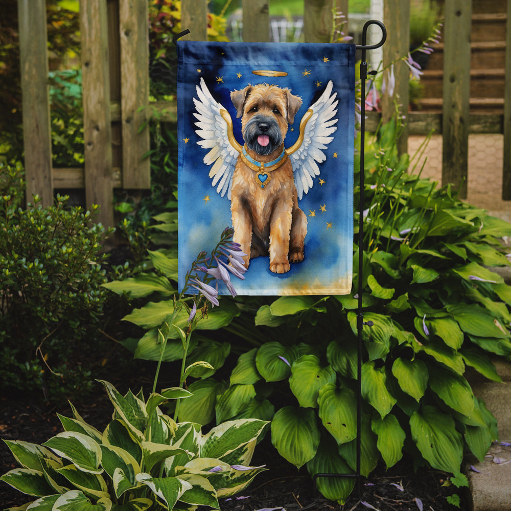 Bouvier des Flandres My Angel Garden Flag Mailbox Decorative Yard Banner Outside Patio Artwork for Flower Beds, Garden Size, Multicolor