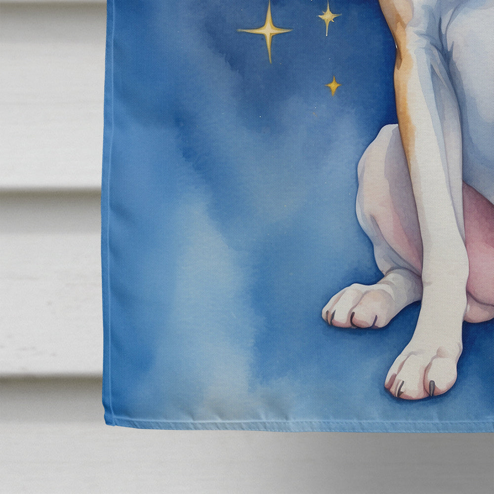 Boxer My Angel House Flag 28x40 Porch Sleeve Pole Decorative Outside Yard Banner Artwork Wall Hanging, Polyester