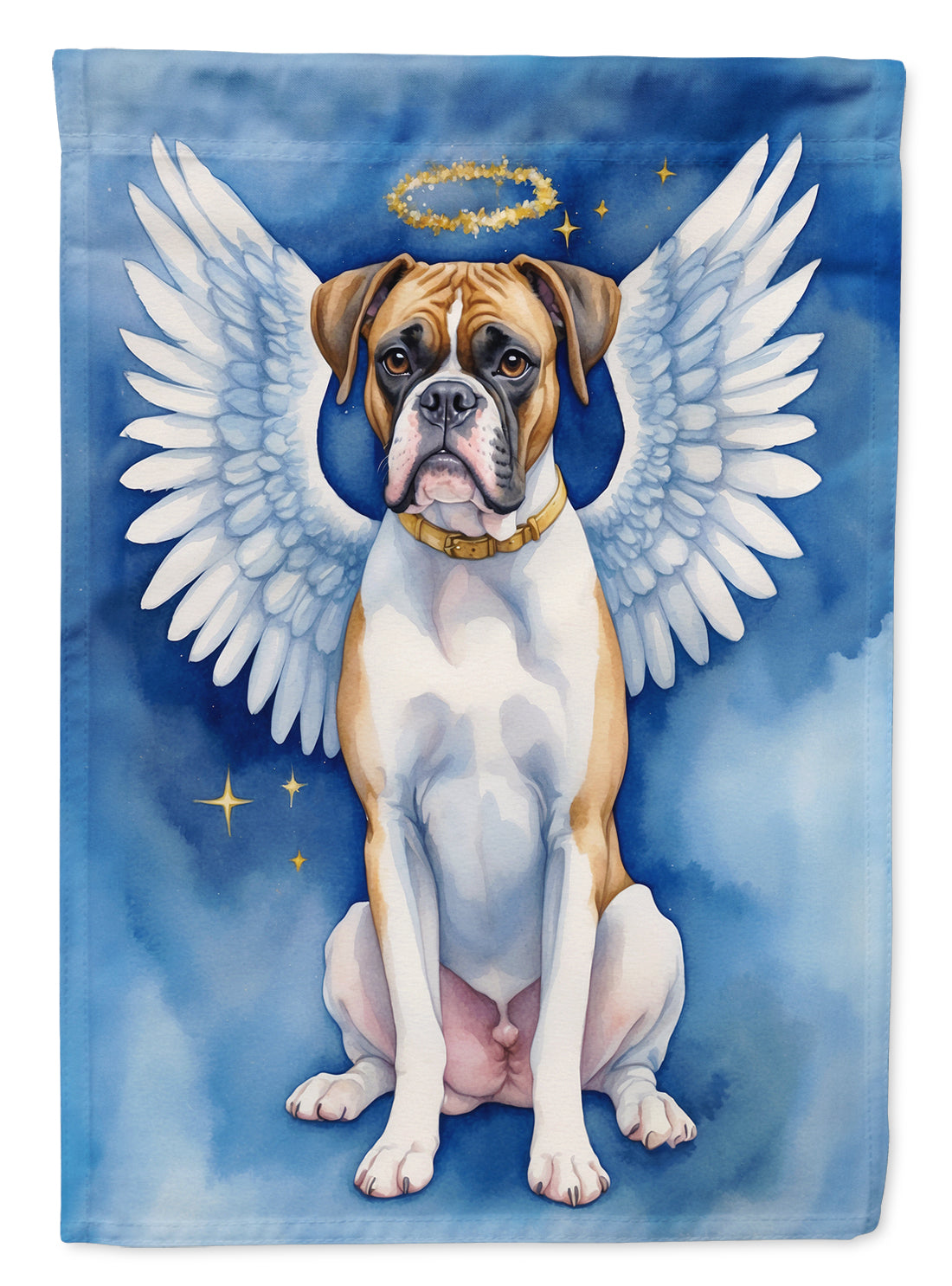 Boxer My Angel Garden Flag Mailbox Decorative Yard Banner Outside Patio Artwork for Flower Beds, Garden Size, Multicolor