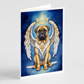 Bullmastiff My Angel Greeting Cards Pack of 8 Blank Cards with Envelopes Whimsical A7 Size 5x7