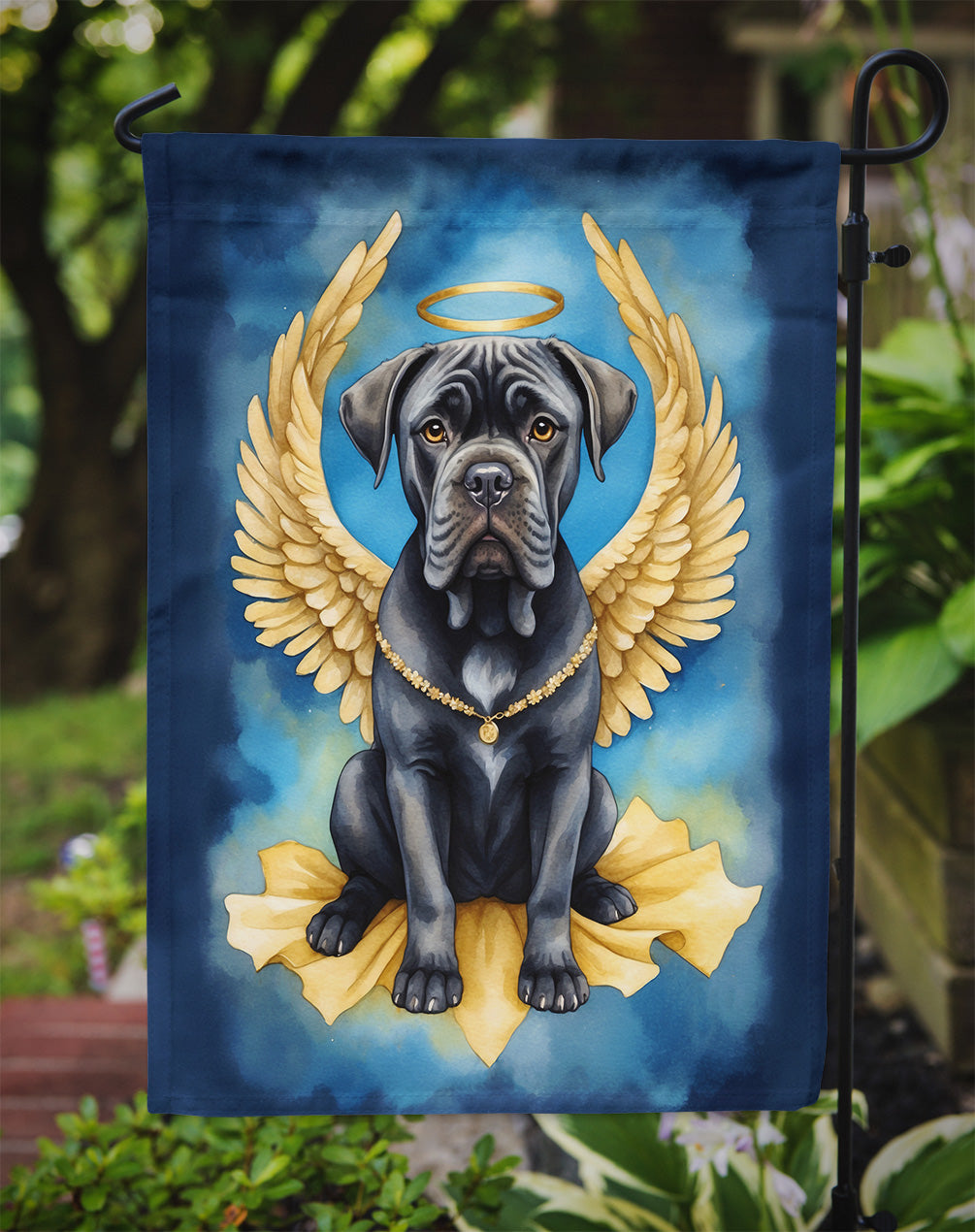 Cane Corso My Angel Garden Flag Mailbox Decorative Yard Banner Outside Patio Artwork for Flower Beds, Garden Size, Multicolor