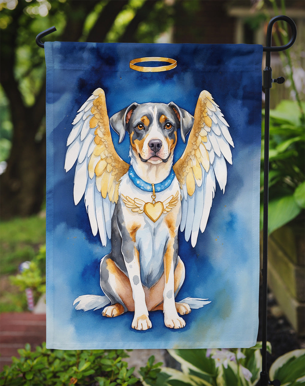 Catahoula My Angel Garden Flag Mailbox Decorative Yard Banner Outside Patio Artwork for Flower Beds, Garden Size, Multicolor