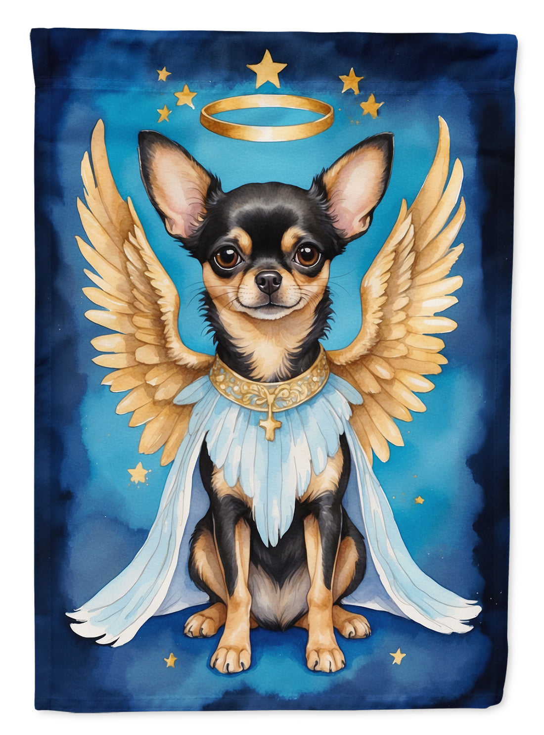 Chihuahua My Angel Garden Flag Mailbox Decorative Yard Banner Outside Patio Artwork for Flower Beds, Garden Size, Multicolor