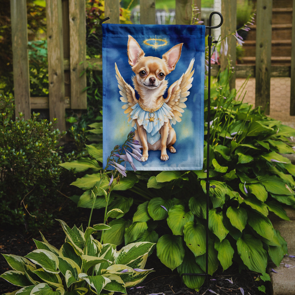 Chihuahua My Angel Garden Flag Mailbox Decorative Yard Banner Outside Patio Artwork for Flower Beds, Garden Size, Multicolor