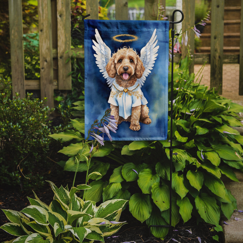 Cockapoo My Angel Garden Flag Mailbox Decorative Yard Banner Outside Patio Artwork for Flower Beds, Garden Size, Multicolor