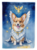 Corgi My Angel Garden Flag Mailbox Decorative Yard Banner Outside Patio Artwork for Flower Beds, Garden Size, Multicolor