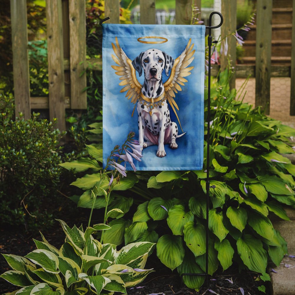Dalmatian My Angel Garden Flag Mailbox Decorative Yard Banner Outside Patio Artwork for Flower Beds, Garden Size, Multicolor