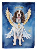 English Springer Spaniel My Angel Garden Flag Mailbox Decorative Yard Banner Outside Patio Artwork for Flower Beds, Garden Size, Multicolor