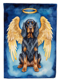 Gordon Setter My Angel House Flag 28x40 Porch Sleeve Pole Decorative Outside Yard Banner Artwork Wall Hanging, Polyester