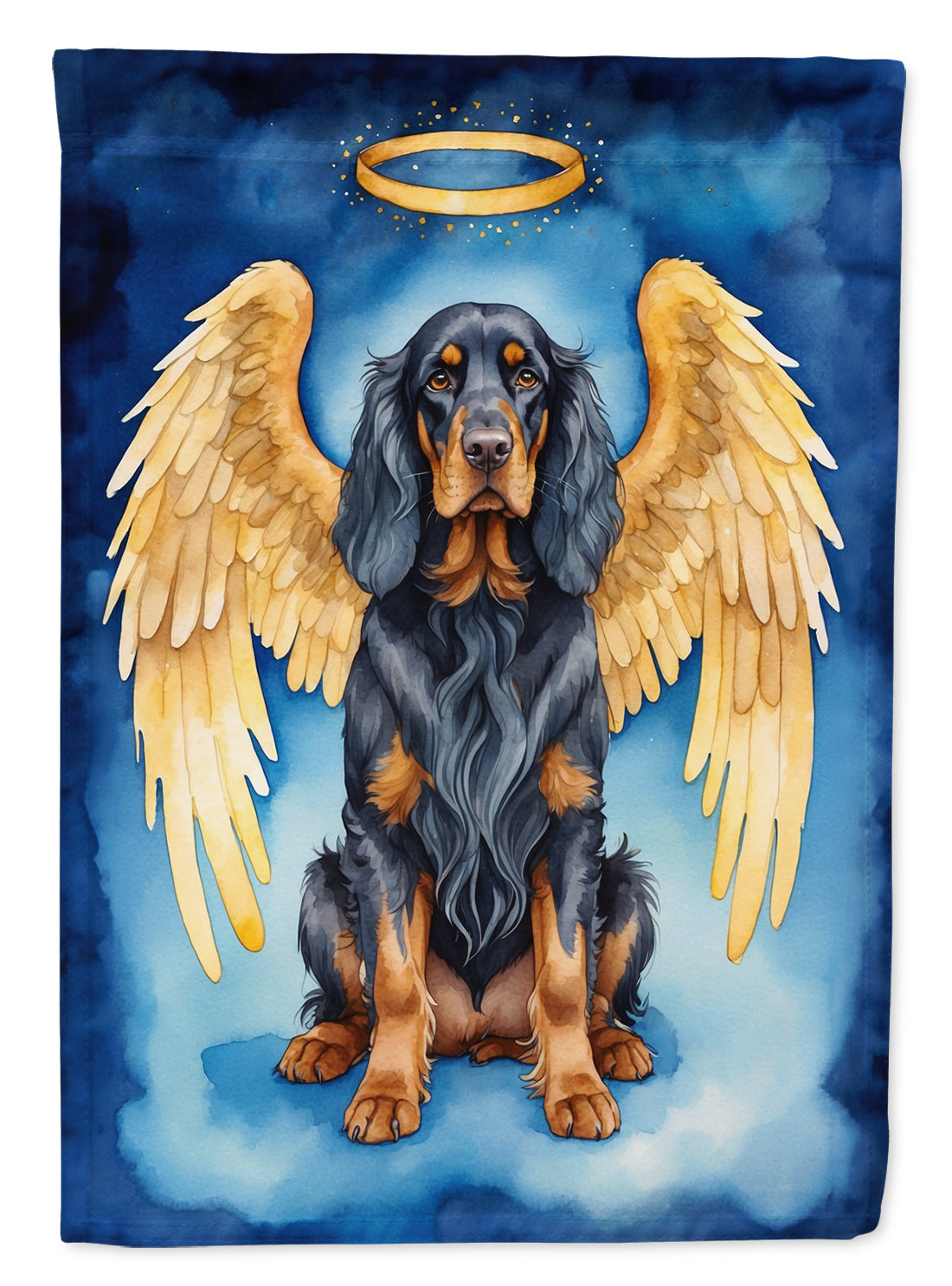 Gordon Setter My Angel Garden Flag Mailbox Decorative Yard Banner Outside Patio Artwork for Flower Beds, Garden Size, Multicolor
