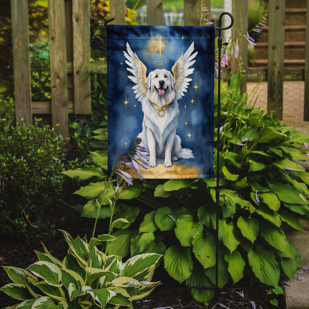 Great Pyrenees My Angel Garden Flag Mailbox Decorative Yard Banner Outside Patio Artwork for Flower Beds, Garden Size, Multicolor