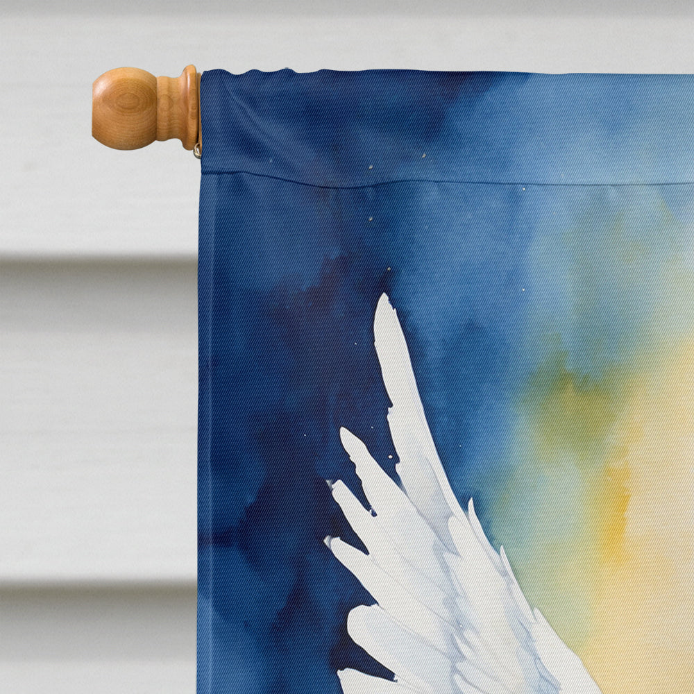 Irish Setter My Angel House Flag 28x40 Porch Sleeve Pole Decorative Outside Yard Banner Artwork Wall Hanging, Polyester