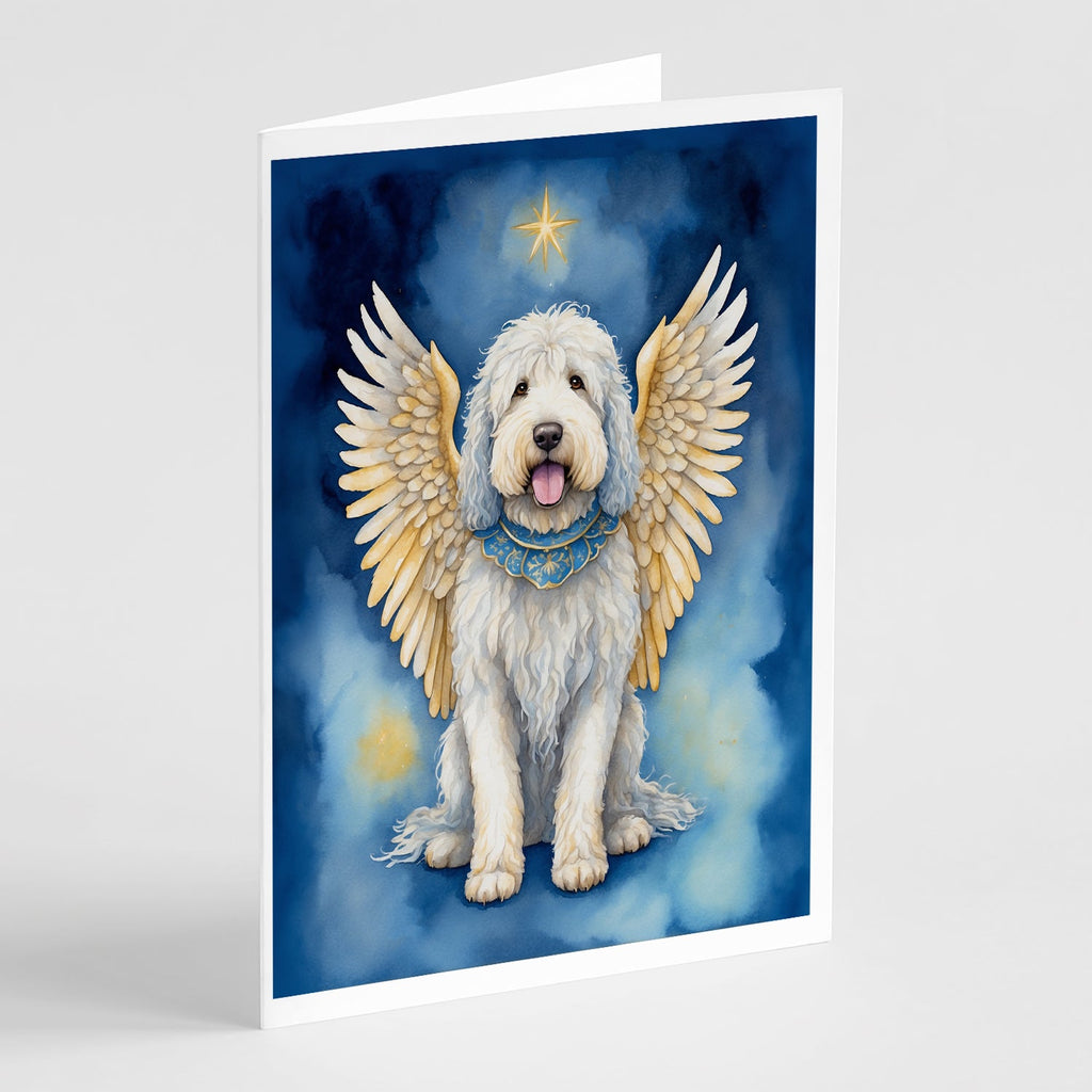 Komondor My Angel Greeting Cards Pack of 8 Blank Cards with Envelopes Whimsical A7 Size 5x7