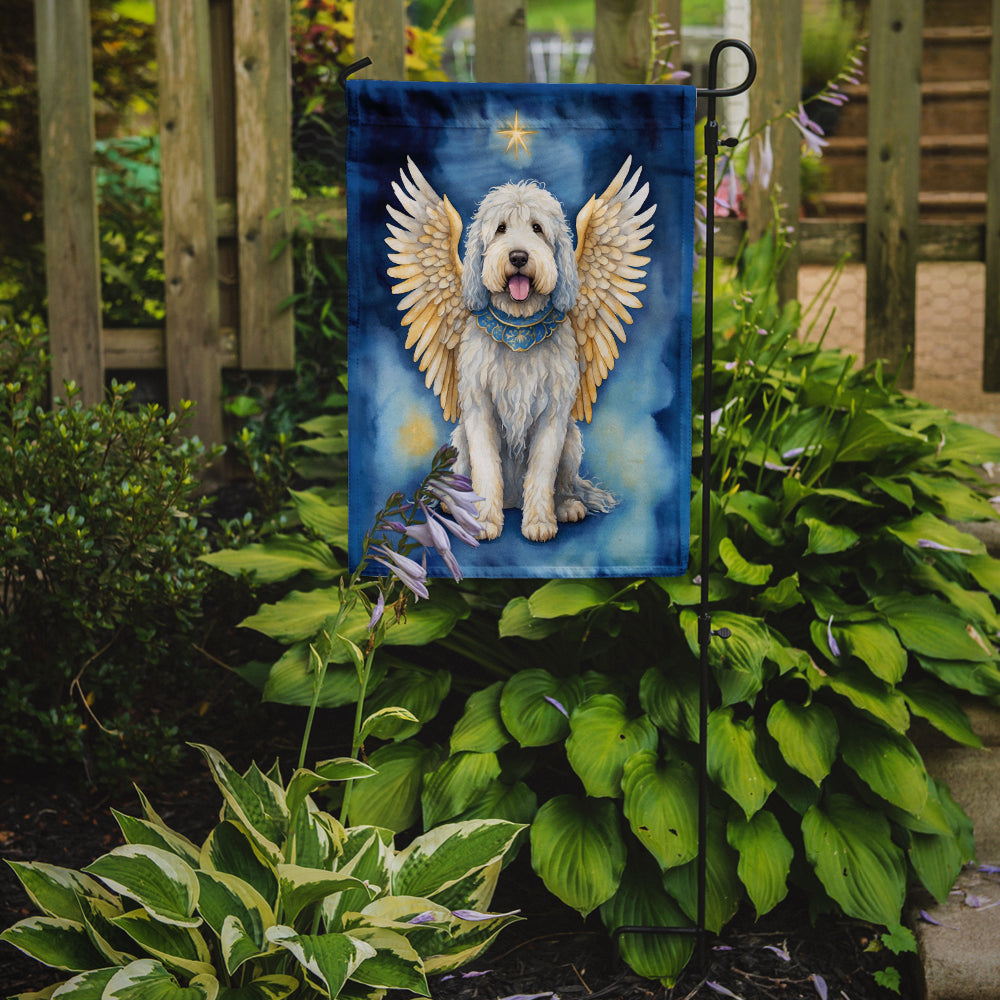 Komondor My Angel Garden Flag Mailbox Decorative Yard Banner Outside Patio Artwork for Flower Beds, Garden Size, Multicolor