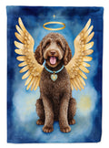 Labradoodle My Angel Garden Flag Mailbox Decorative Yard Banner Outside Patio Artwork for Flower Beds, Garden Size, Multicolor