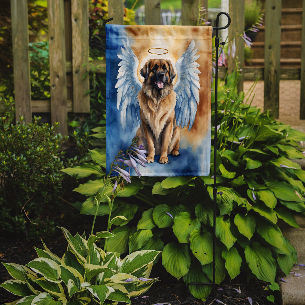 Leonberger My Angel Garden Flag Mailbox Decorative Yard Banner Outside Patio Artwork for Flower Beds, Garden Size, Multicolor