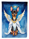 Miniature Pinscher My Angel Garden Flag Mailbox Decorative Yard Banner Outside Patio Artwork for Flower Beds, Garden Size, Multicolor