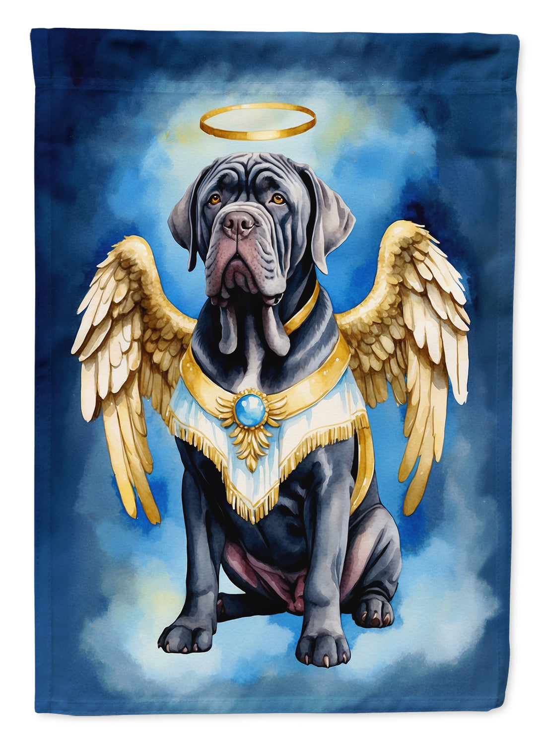 Neapolitan Mastiff My Angel Garden Flag Mailbox Decorative Yard Banner Outside Patio Artwork for Flower Beds, Garden Size, Multicolor
