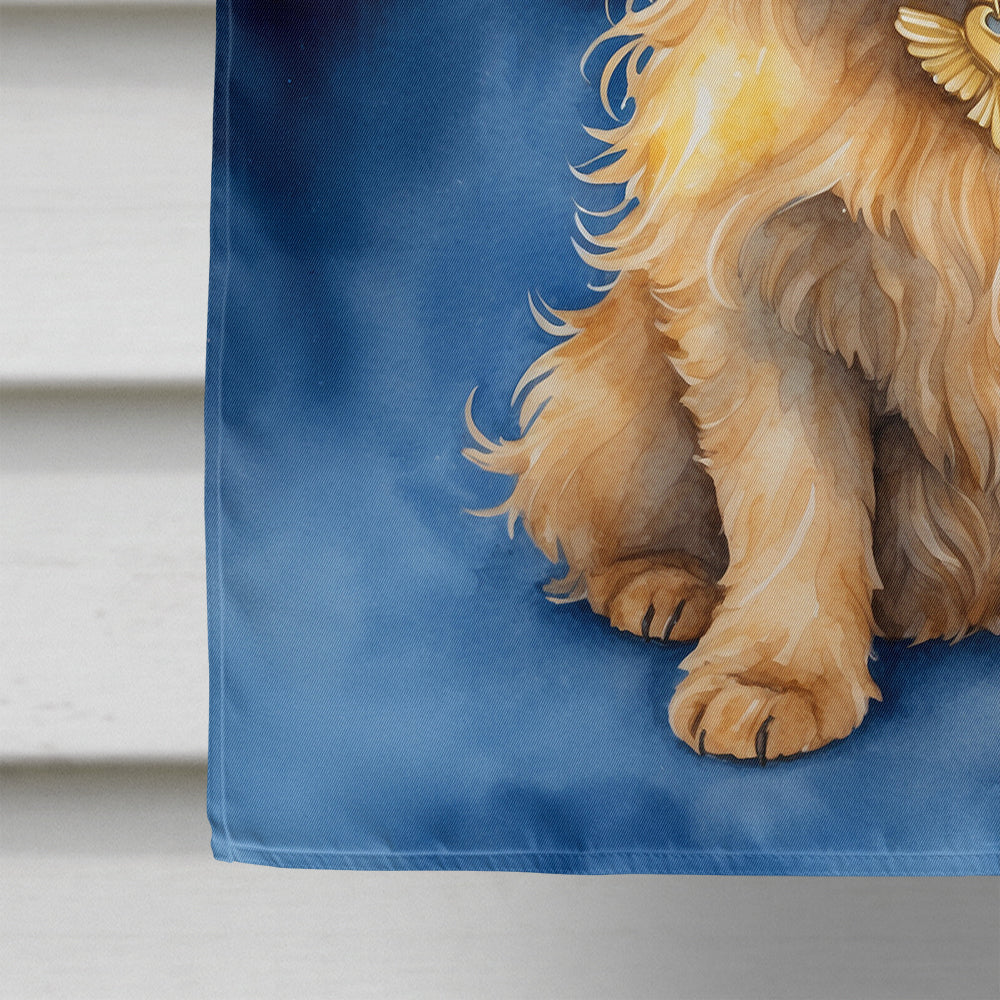 Norfolk Terrier My Angel House Flag 28x40 Porch Sleeve Pole Decorative Outside Yard Banner Artwork Wall Hanging, Polyester