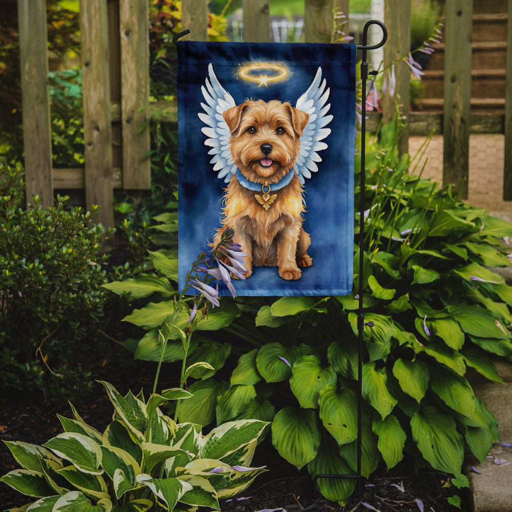 Norfolk Terrier My Angel Garden Flag Mailbox Decorative Yard Banner Outside Patio Artwork for Flower Beds, Garden Size, Multicolor