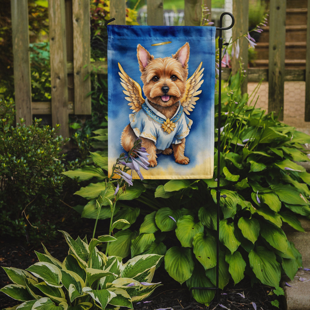 Norwich Terrier My Angel Garden Flag Mailbox Decorative Yard Banner Outside Patio Artwork for Flower Beds, Garden Size, Multicolor