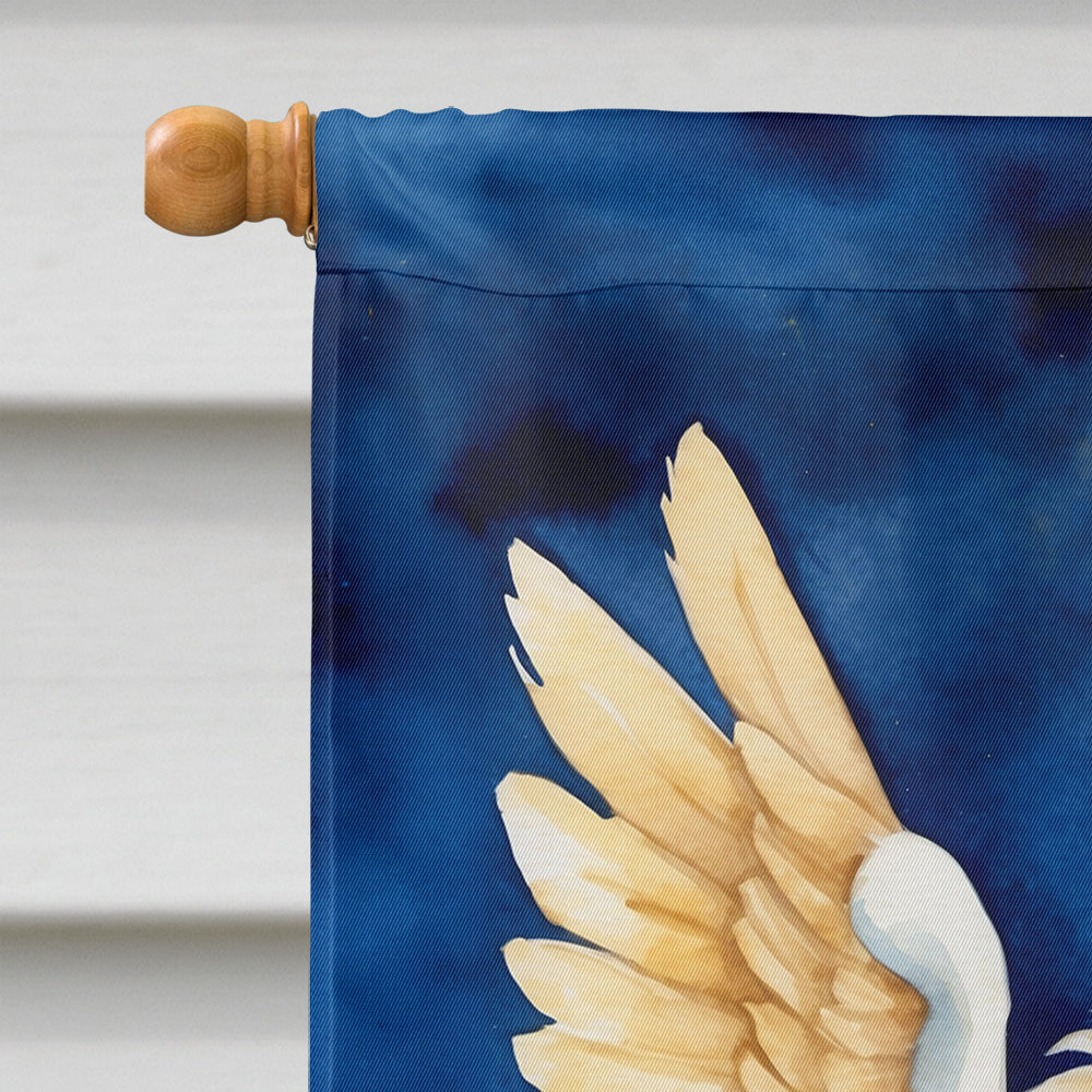 Pekingese My Angel House Flag 28x40 Porch Sleeve Pole Decorative Outside Yard Banner Artwork Wall Hanging, Polyester