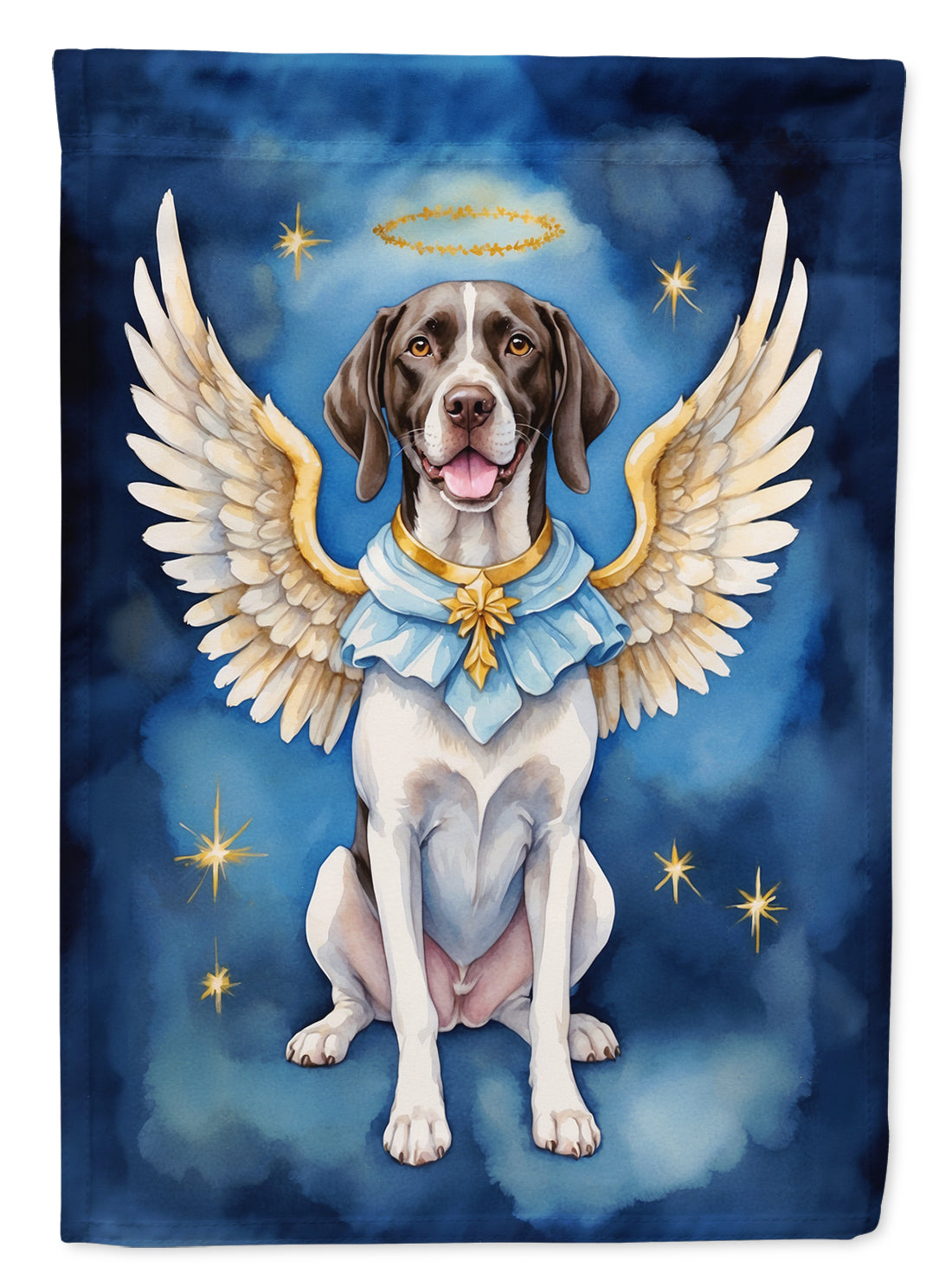 Pointer My Angel Garden Flag Mailbox Decorative Yard Banner Outside Patio Artwork for Flower Beds, Garden Size, Multicolor