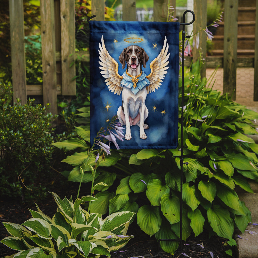 Pointer My Angel Garden Flag Mailbox Decorative Yard Banner Outside Patio Artwork for Flower Beds, Garden Size, Multicolor