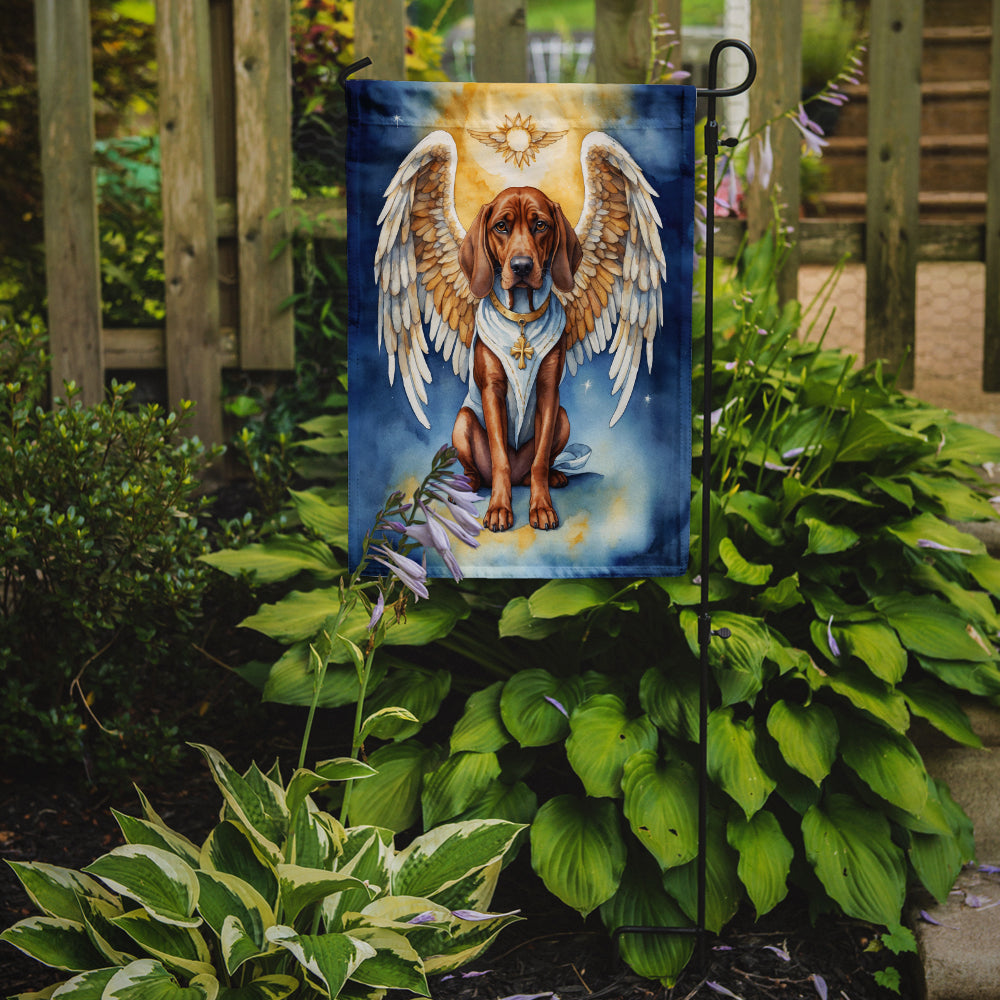 Redbone Coonhound My Angel Garden Flag Mailbox Decorative Yard Banner Outside Patio Artwork for Flower Beds, Garden Size, Multicolor