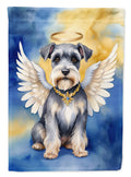 Schnauzer My Angel Garden Flag Mailbox Decorative Yard Banner Outside Patio Artwork for Flower Beds, Garden Size, Multicolor