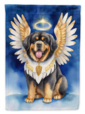 Tibetan Mastiff My Angel House Flag 28x40 Porch Sleeve Pole Decorative Outside Yard Banner Artwork Wall Hanging, Polyester