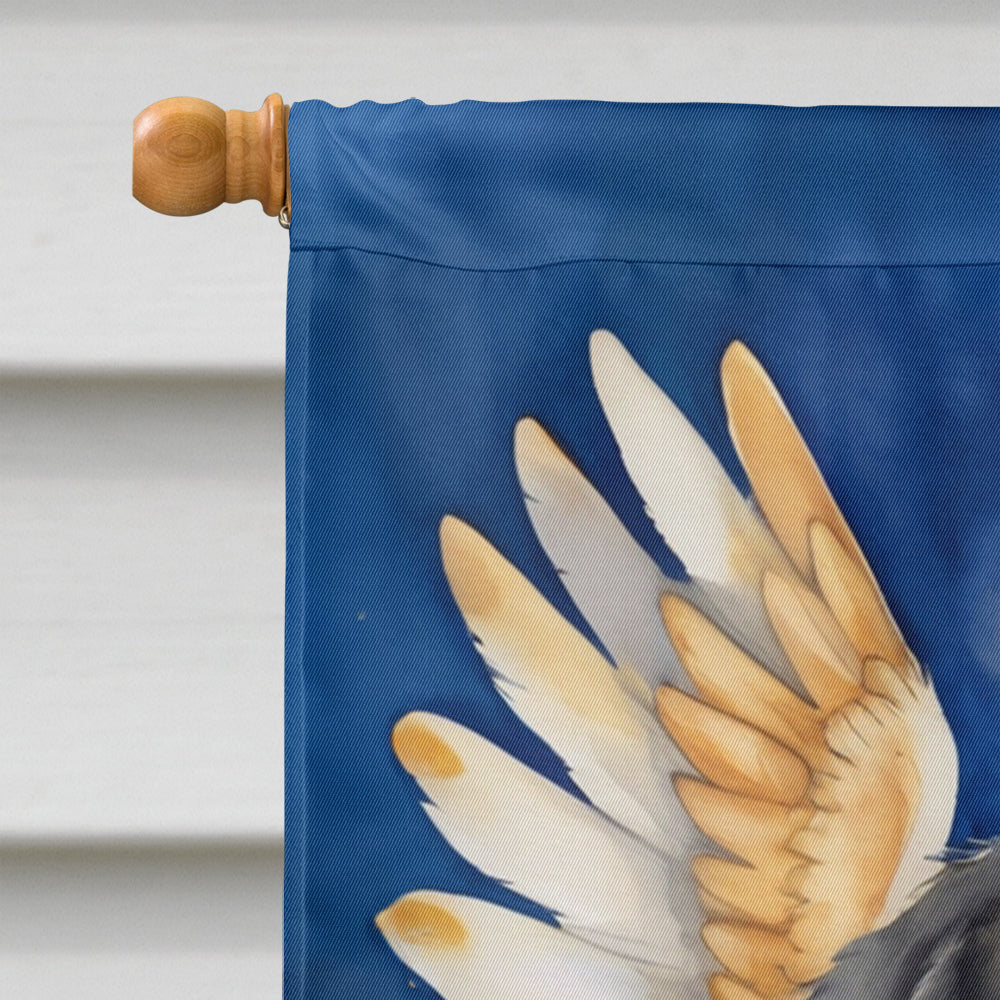 Tibetan Mastiff My Angel House Flag 28x40 Porch Sleeve Pole Decorative Outside Yard Banner Artwork Wall Hanging, Polyester