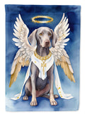 Weimaraner My Angel Garden Flag Mailbox Decorative Yard Banner Outside Patio Artwork for Flower Beds, Garden Size, Multicolor
