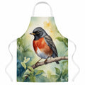 Wisconsin American Robin Apron Cooking Kitchen Server Baking Crafts Gardening for Adult Women Men, Unisex, Large, Multicolor