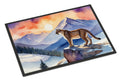 Mountain Majesty Lion Doormat Indoor Outdoor 18H X 27W Front Door Mat Rugs for Entryway, Non Slip Washable
