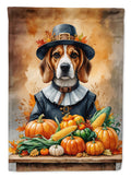 Beagle Thanksgiving Garden Flag Mailbox Decorative Yard Banner Outside Patio Artwork for Flower Beds, Garden Size, Multicolor
