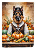 German Shepherd Thanksgiving Garden Flag Mailbox Decorative Yard Banner Outside Patio Artwork for Flower Beds, Garden Size, Multicolor