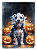 Dalmatian Puppy Halloween Garden Flag Mailbox Decorative Yard Banner Outside Patio Artwork for Flower Beds, Garden Size, Multicolor