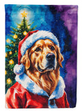 Golden Retriever Christmas Garden Flag Mailbox Decorative Yard Banner Outside Patio Artwork for Flower Beds, Garden Size, Multicolor