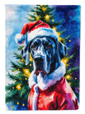 Great Dane Christmas Garden Flag Mailbox Decorative Yard Banner Outside Patio Artwork for Flower Beds, Garden Size, Multicolor