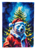 Polar Bear Christmas Garden Flag Mailbox Decorative Yard Banner Outside Patio Artwork for Flower Beds, Garden Size, Multicolor