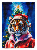 Tiger Christmas Garden Flag Mailbox Decorative Yard Banner Outside Patio Artwork for Flower Beds, Garden Size, Multicolor