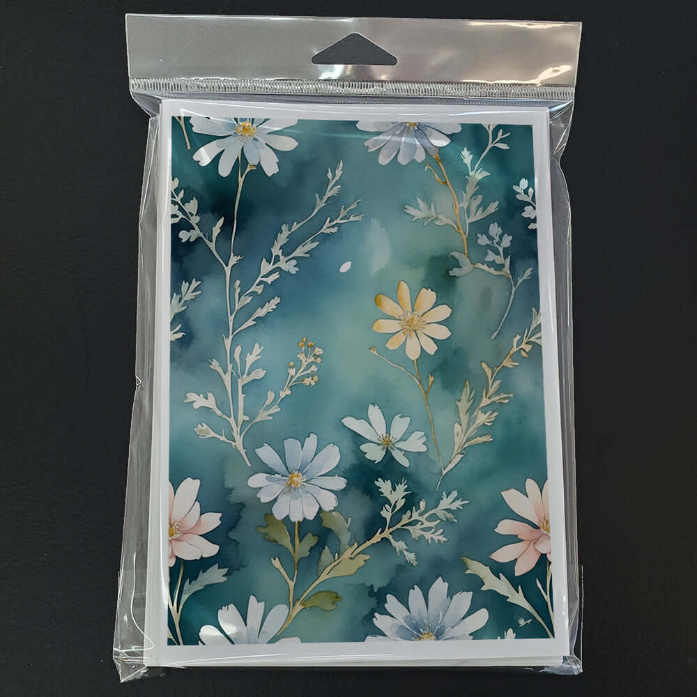 Dusty Miller Greeting Cards Pack of 8 Blank Cards with Envelopes Whimsical A7 Size 5x7